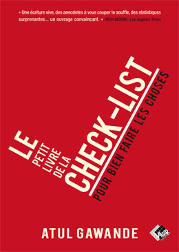 Le petit livre de la check-list - Atul GAWANDE - Valor Editions
